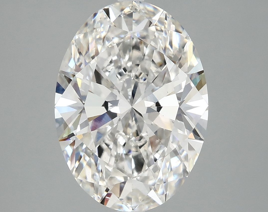 4.10 ct. oval Lab Grown Diamond front image