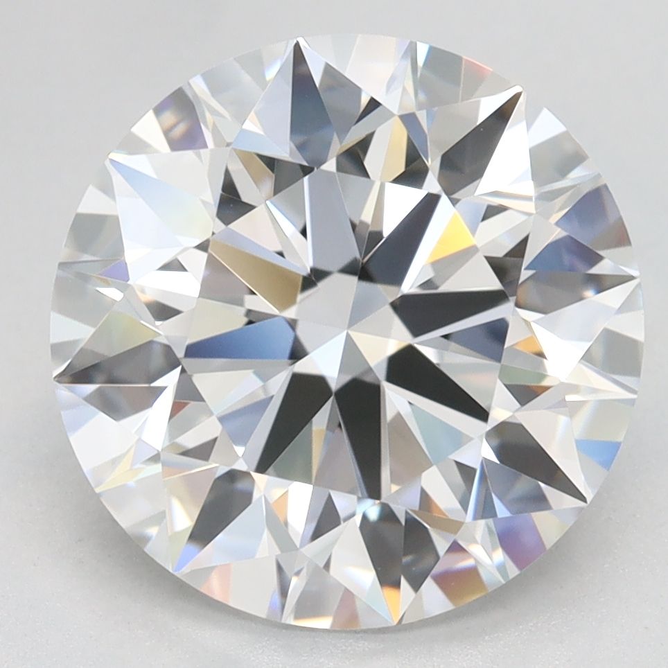 Diamant Rond 4.05 ct - Couleur D - Pureté VVS1