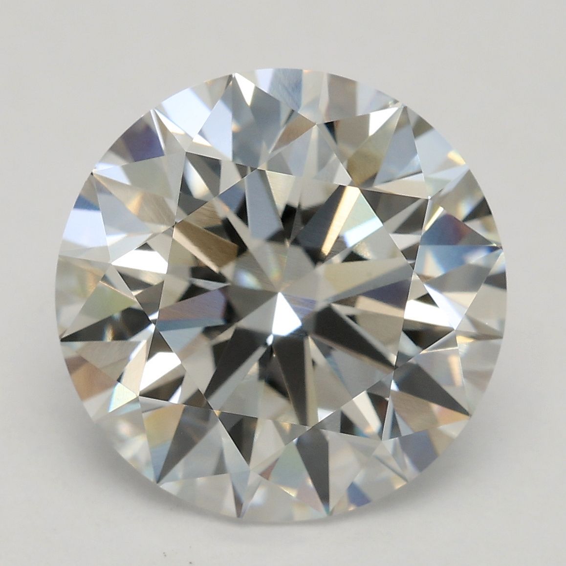 5.20 ct. round Lab Grown Diamond front image