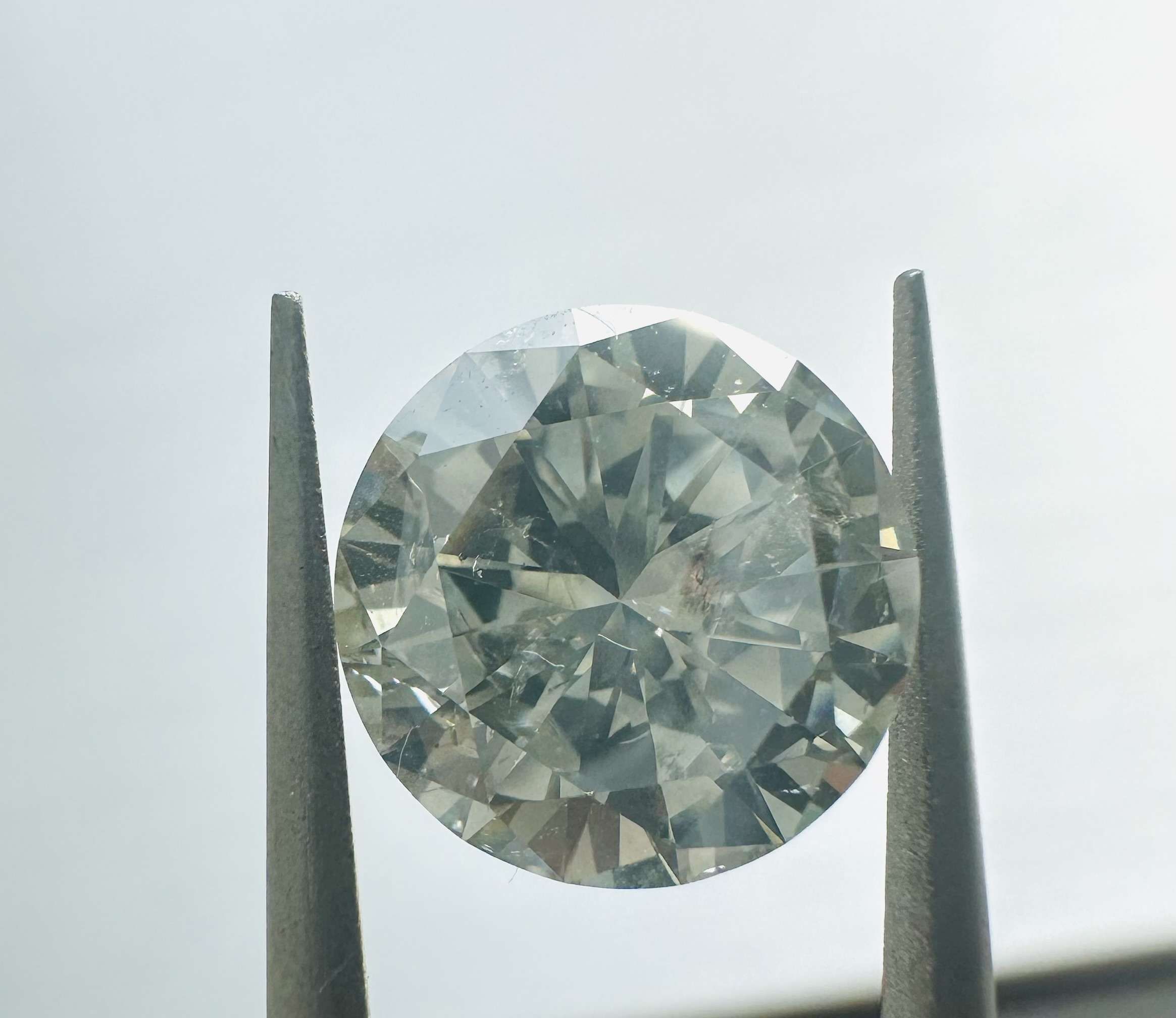 Diament 3.03 ct Fancy Gray/I1