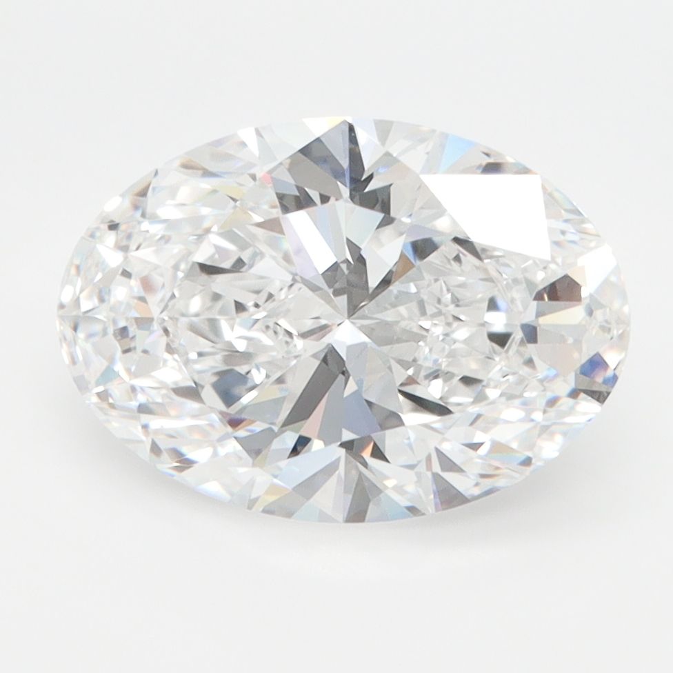3.02 ct. oval Lab Grown Diamond front image