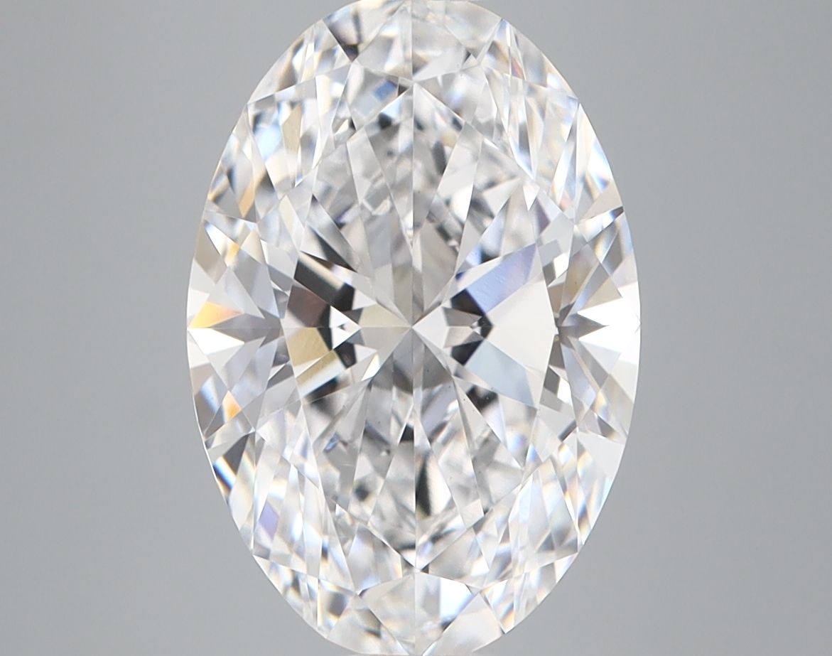 4.06 ct. oval Lab Grown Diamond front image