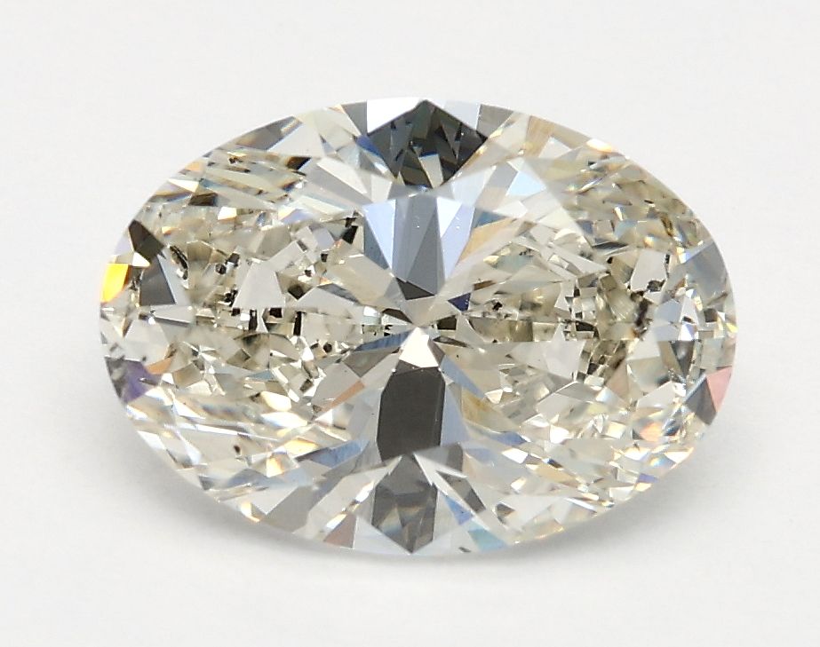 1.70 ct. oval Lab Grown Diamond front image
