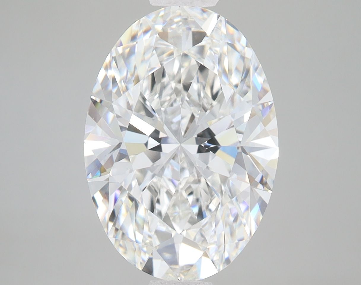4.10 ct. oval Lab Grown Diamond front image
