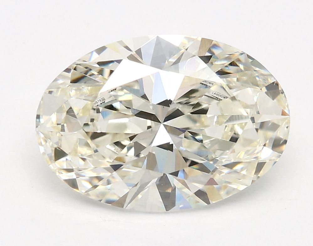 2.18 ct. oval Lab Grown Diamond front image