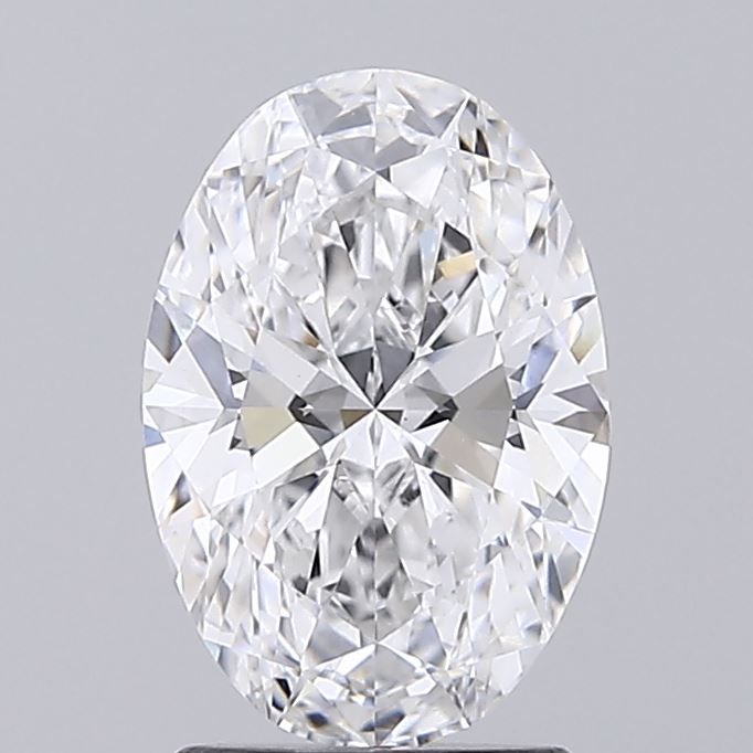 2.05 ct. oval Lab Grown Diamond front image