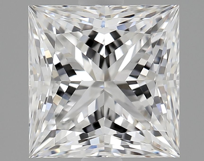 2.09 ct. princess Lab Grown Diamond front image