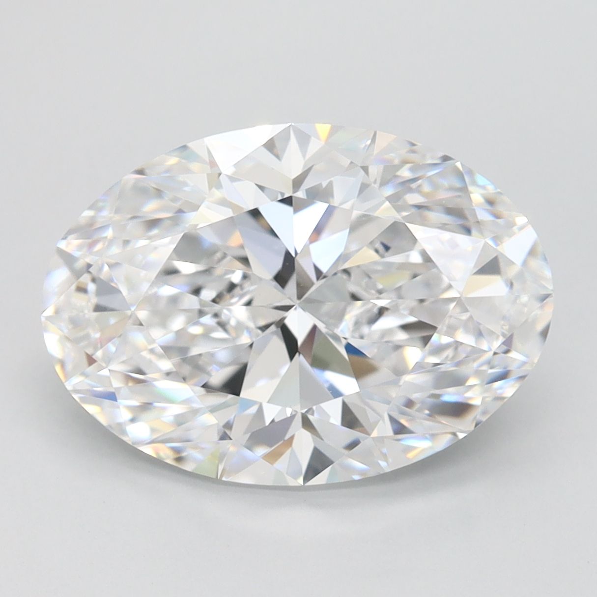 3.74 ct. oval Lab Grown Diamond front image