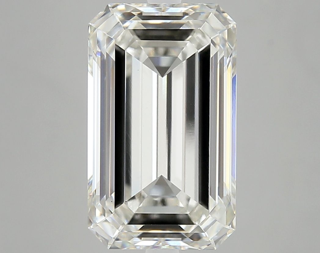 6.15 ct. emerald Lab Grown Diamond front image