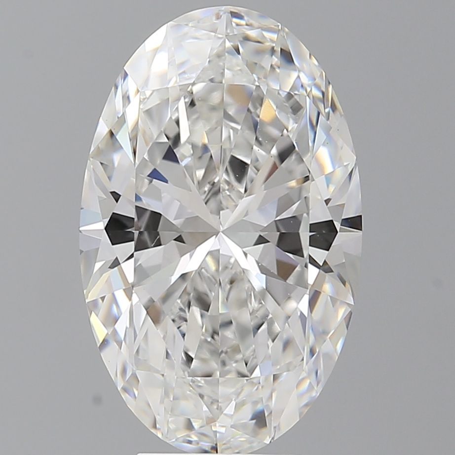 6.60 ct. oval Lab Grown Diamond front image