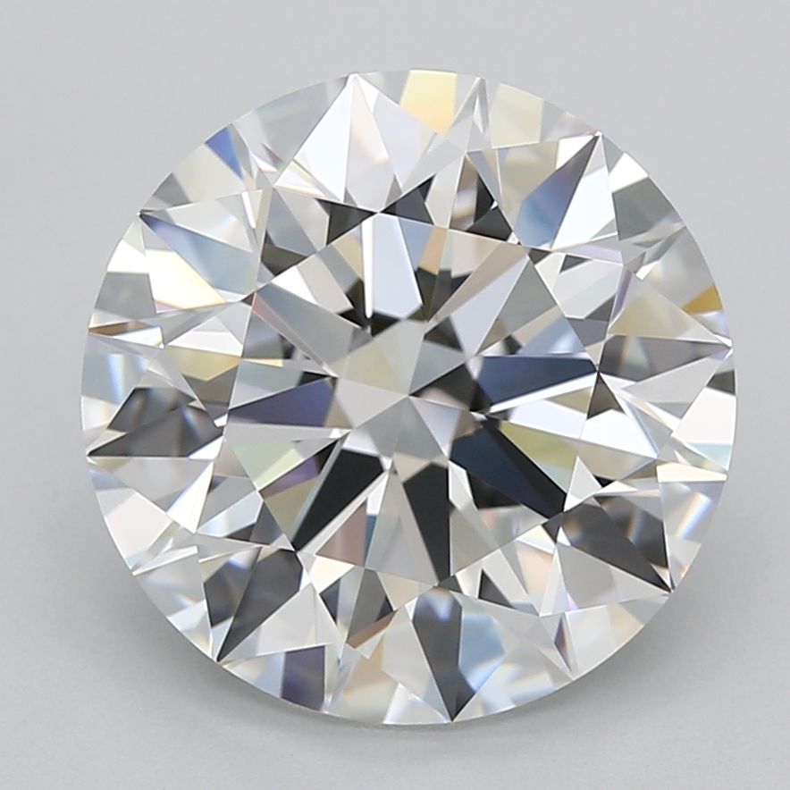 Diamant Rond 6.06 ct - Couleur D - Pureté VVS1