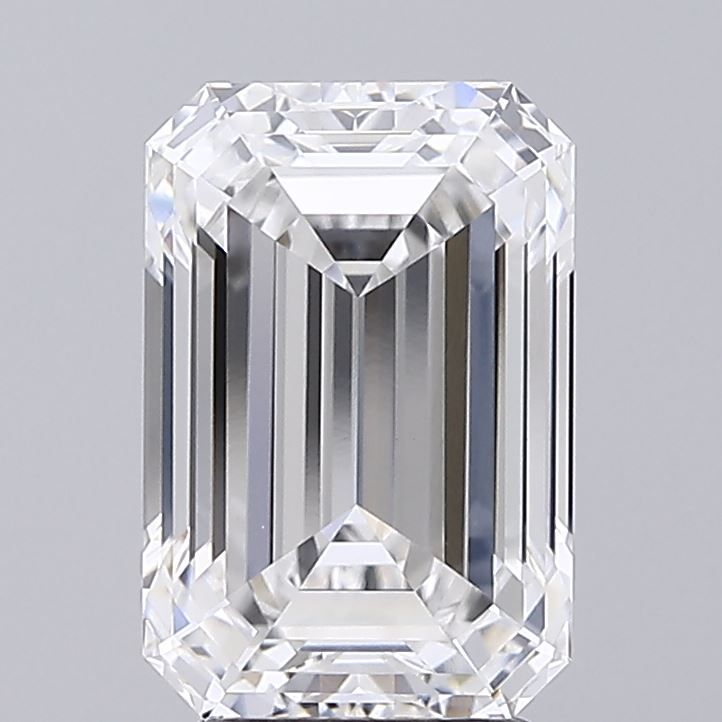 3.70 ct. emerald Lab Grown Diamond front image