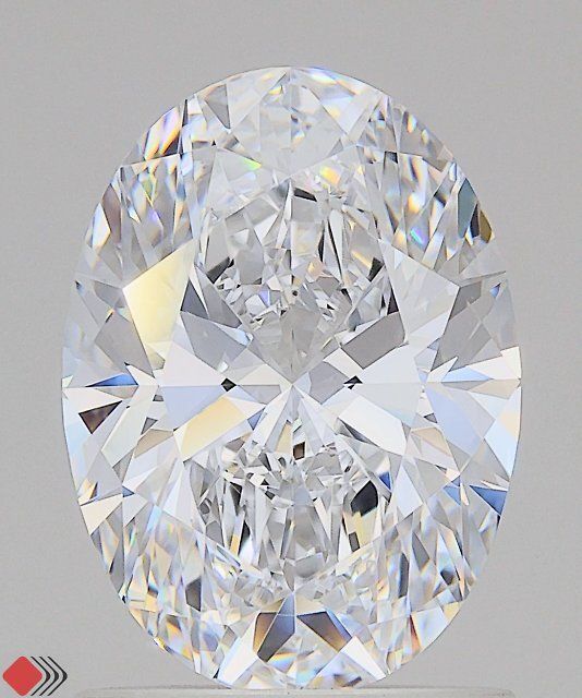1.56 ct. oval Lab Grown Diamond front image