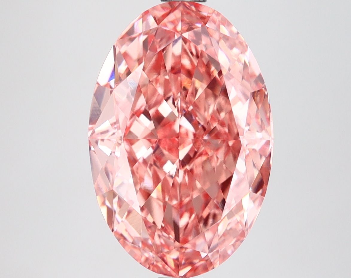 4.57 ct. oval Lab Grown Diamond front image