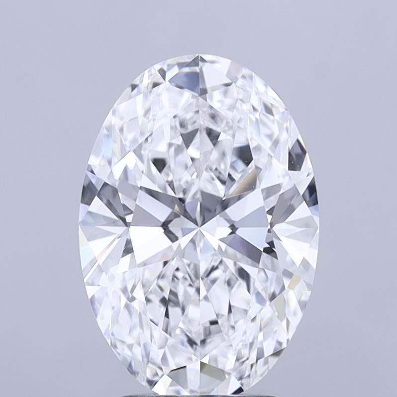 3.43 ct. oval Lab Grown Diamond front image