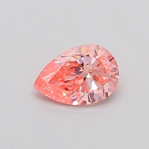 0.3 CT Fancy Vivid Pink PEAR