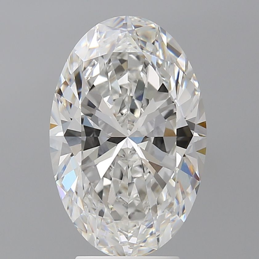 4.52 ct. oval Lab Grown Diamond front image