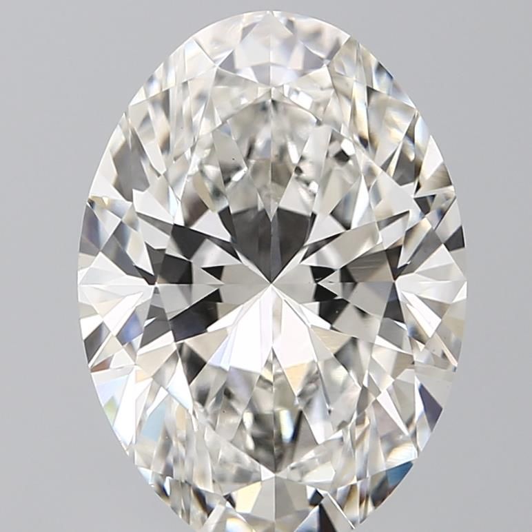 5.39 ct. oval Lab Grown Diamond front image