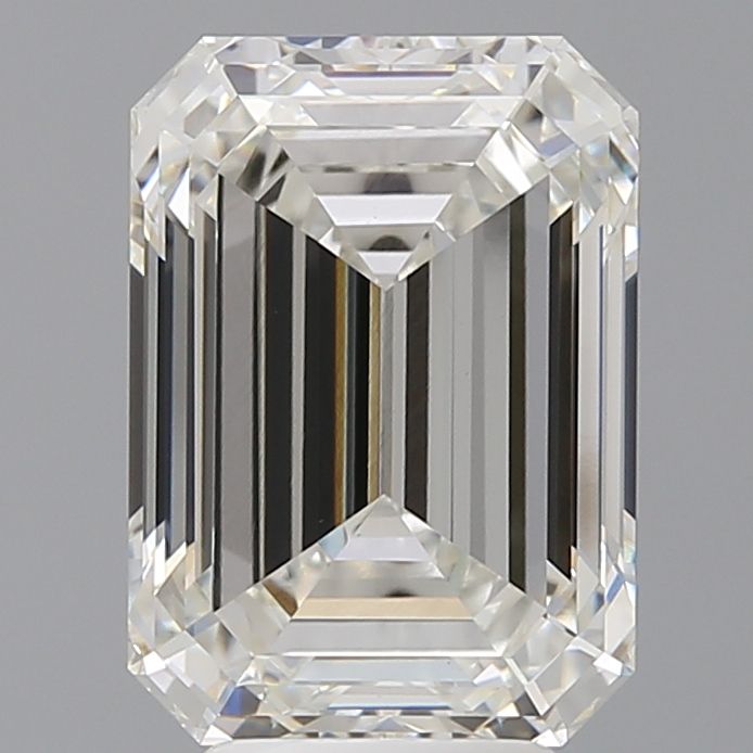5.42 ct. emerald Lab Grown Diamond front image