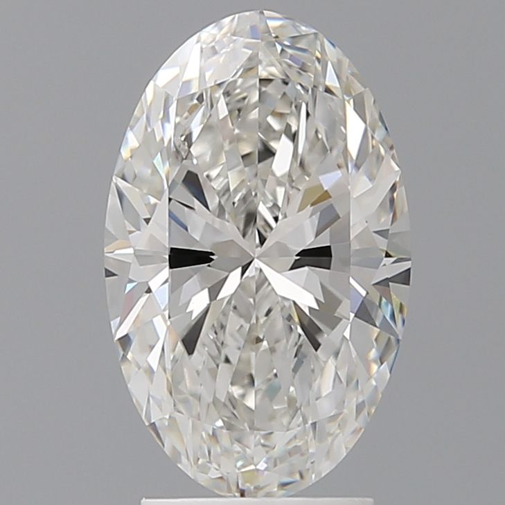 3.03 ct. oval Lab Grown Diamond front image