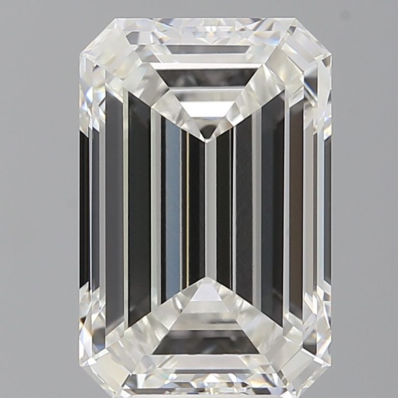 6.58 ct. emerald Lab Grown Diamond front image