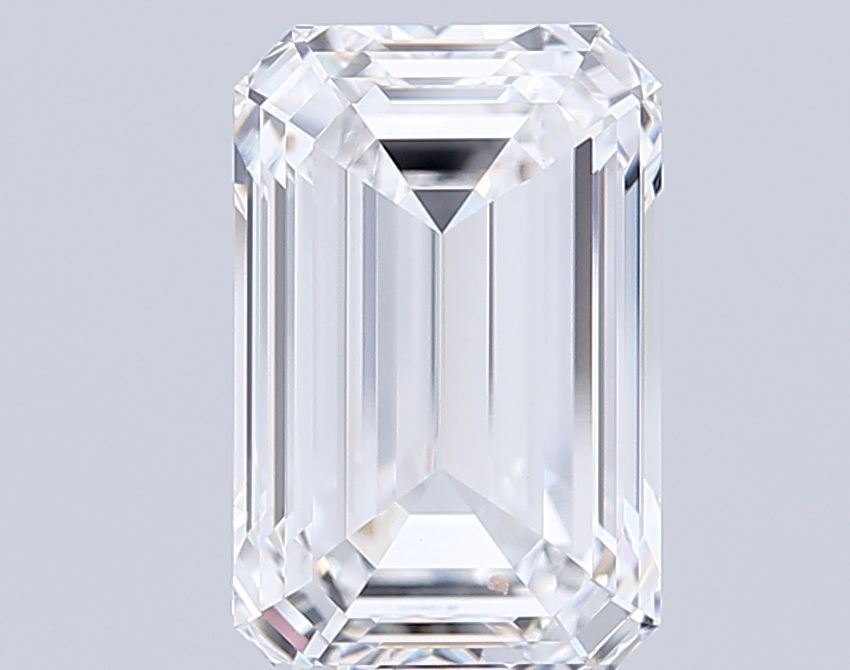 7.36 ct. emerald Lab Grown Diamond front image
