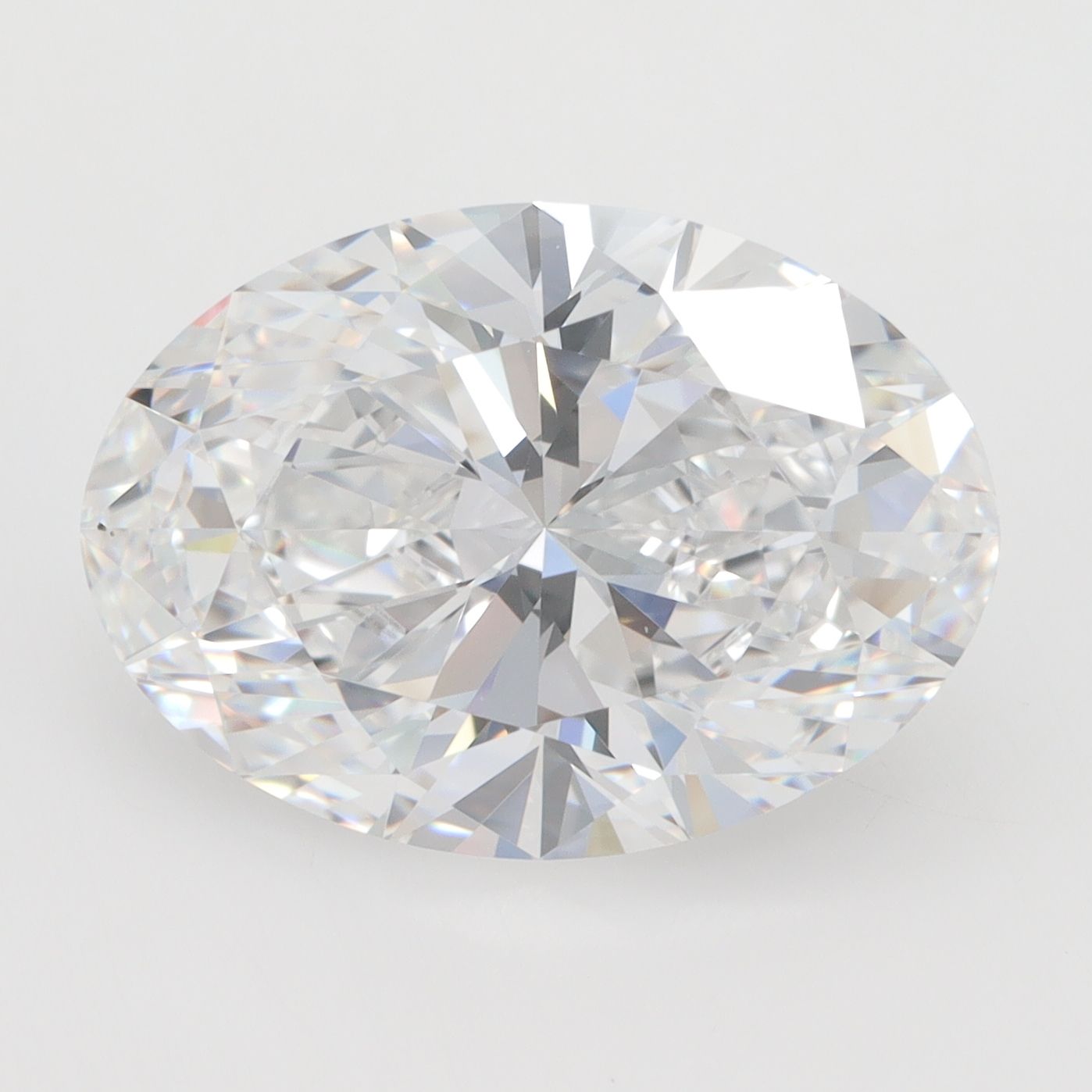 5.32 ct. oval Lab Grown Diamond front image