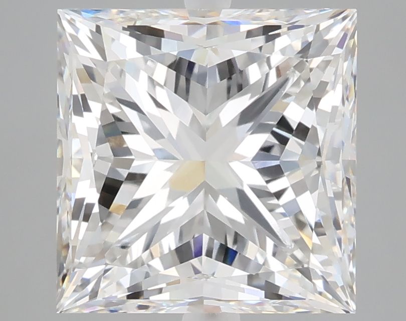 5.02 ct. princess Lab Grown Diamond front image
