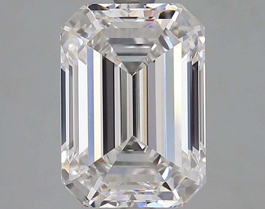 Diamant Émeraude 4.18 ct - Couleur D - Pureté VVS1