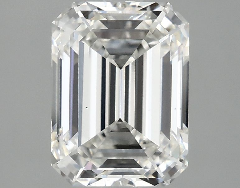 2.56 ct. emerald Lab Grown Diamond front image