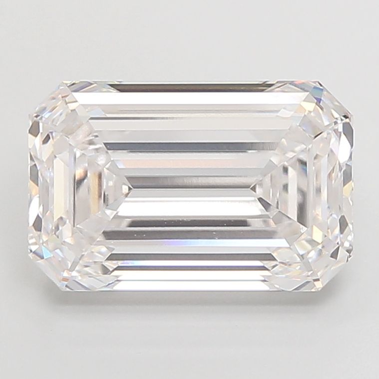 5.55 ct. emerald Lab Grown Diamond front image