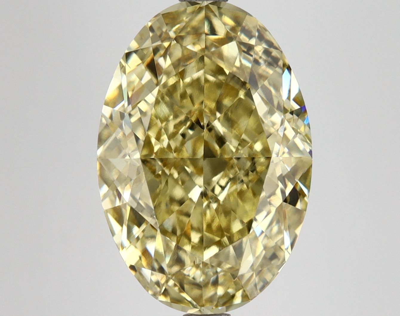 7.29 ct. oval Lab Grown Diamond front image
