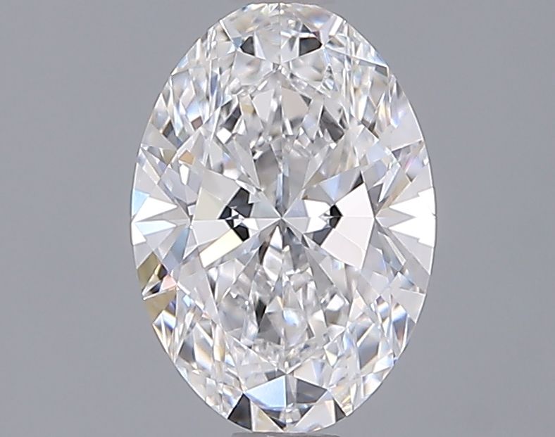 1.28 ct. oval Lab Grown Diamond front image