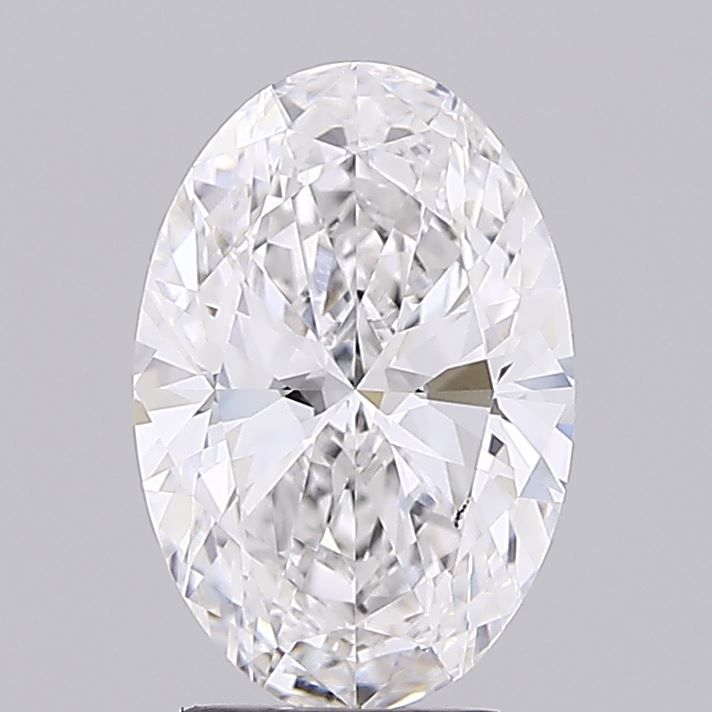 3.01 ct. oval Lab Grown Diamond front image