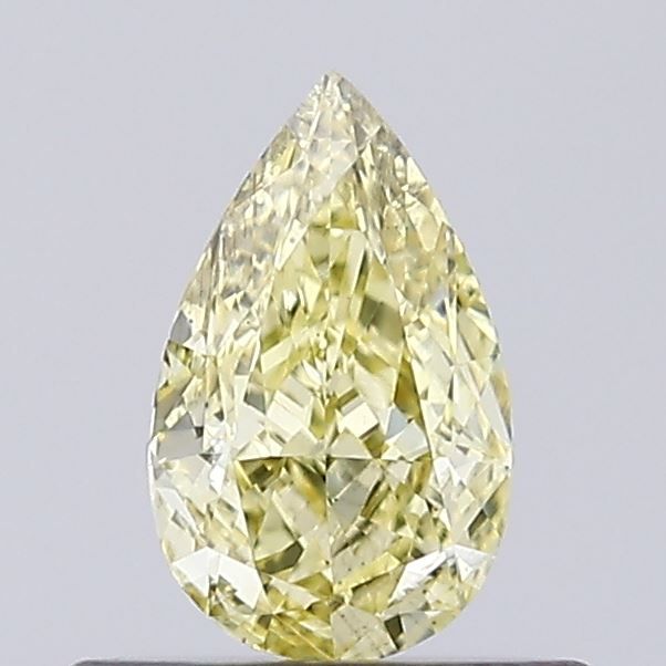 0.42 CT Fancy Yellow PEAR