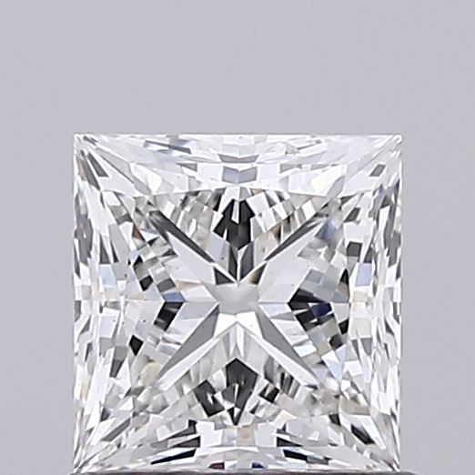 0.96 ct. princess Lab Grown Diamond front image