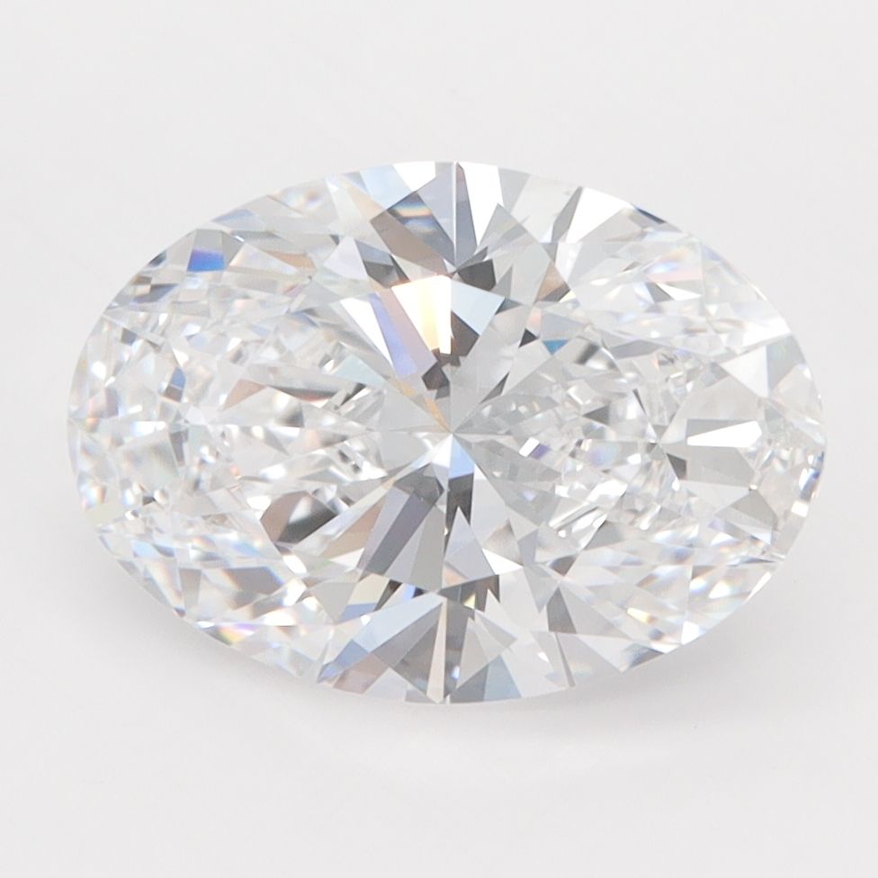 3.08 ct. oval Lab Grown Diamond front image