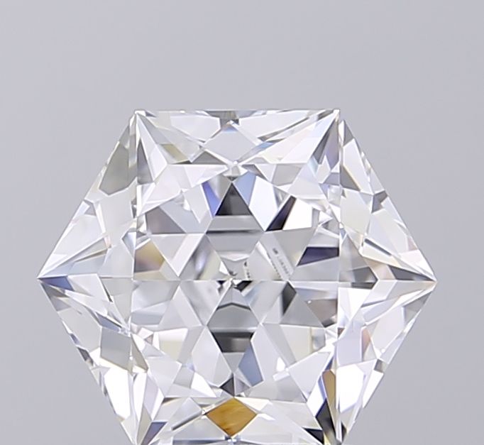 3.02 ct lab-grown Hexagonal Diamond