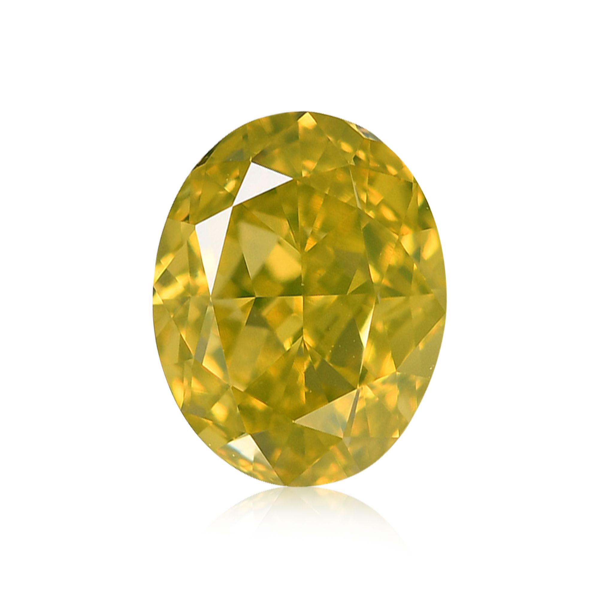 Diament 0.7 ct Fancy Yellow/VS1