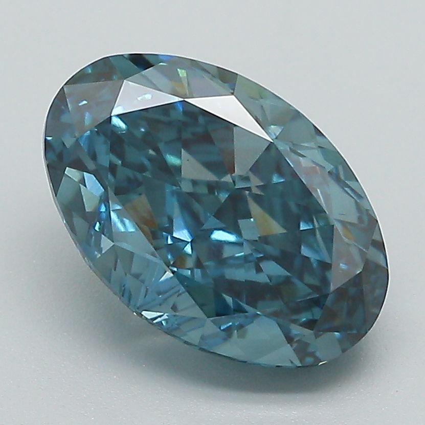 3.06 ct. oval Lab Grown Diamond front image
