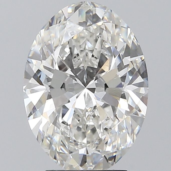 3.77 ct. oval Lab Grown Diamond front image