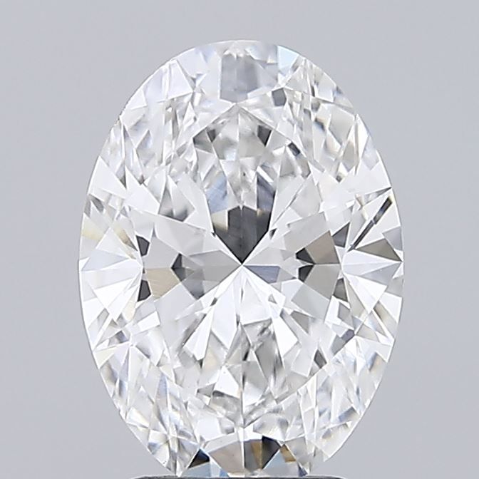 2.61 ct. oval Lab Grown Diamond front image