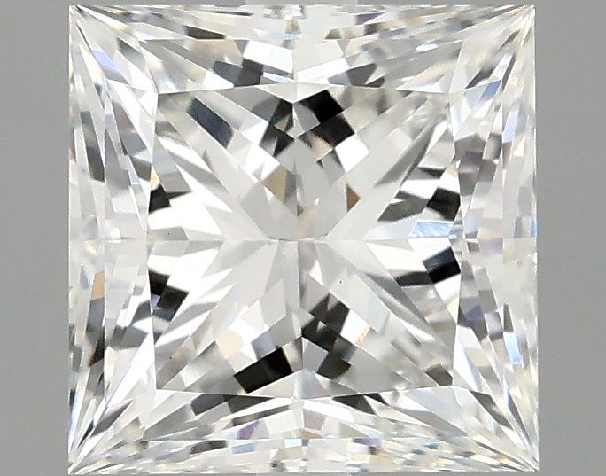 2.10 ct. princess Lab Grown Diamond front image