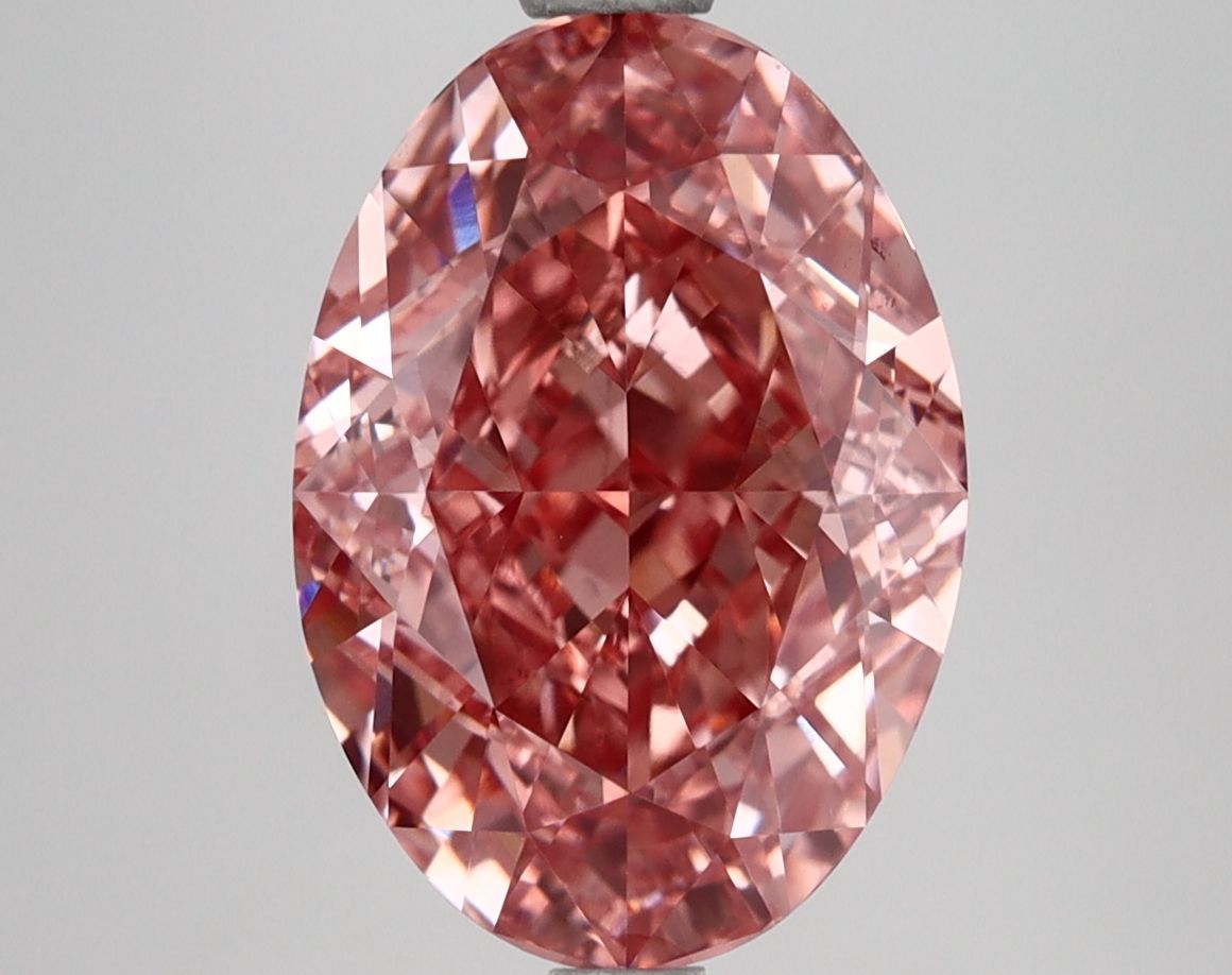 4.88 ct. oval Lab Grown Diamond front image