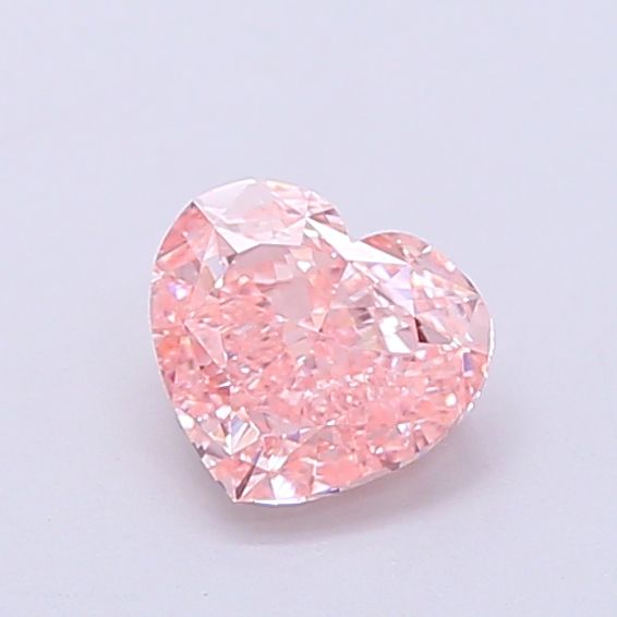 1.01 CT Fancy Intense Pink HEART