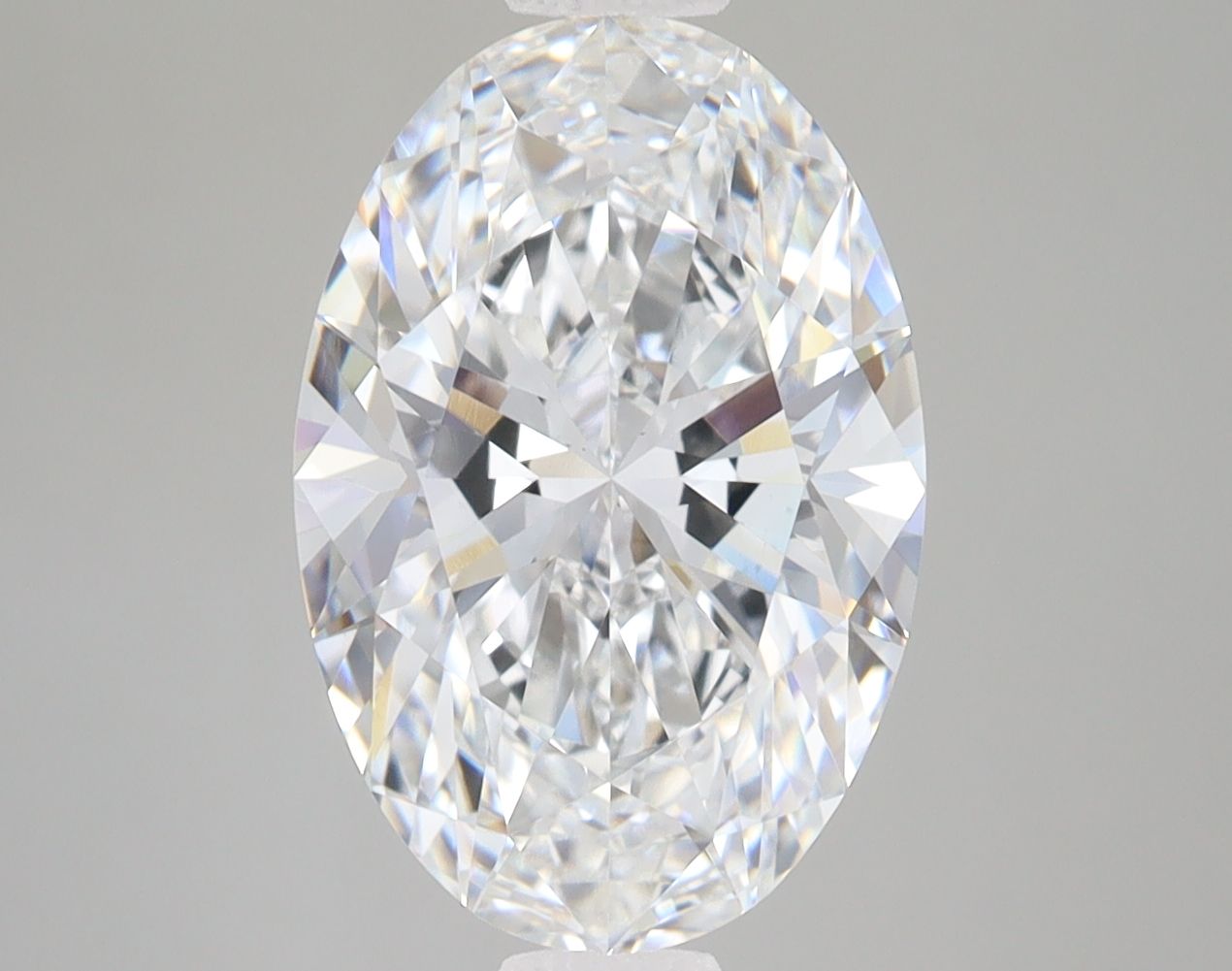 4.24 ct. oval Lab Grown Diamond front image