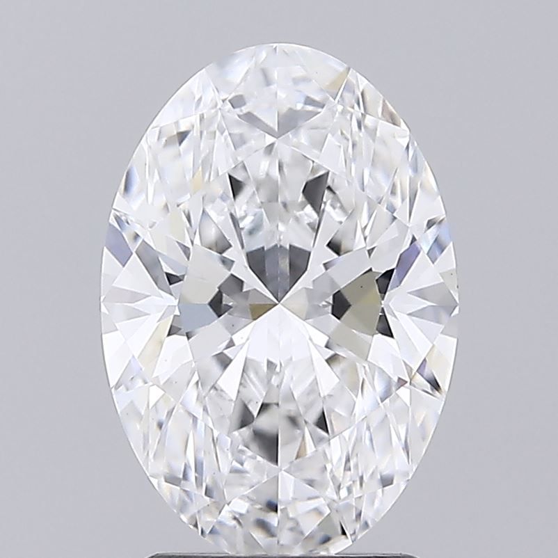 2.08 ct. oval Lab Grown Diamond front image