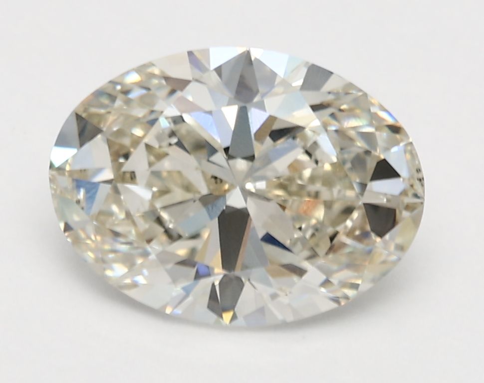 2.01 ct. oval Lab Grown Diamond front image