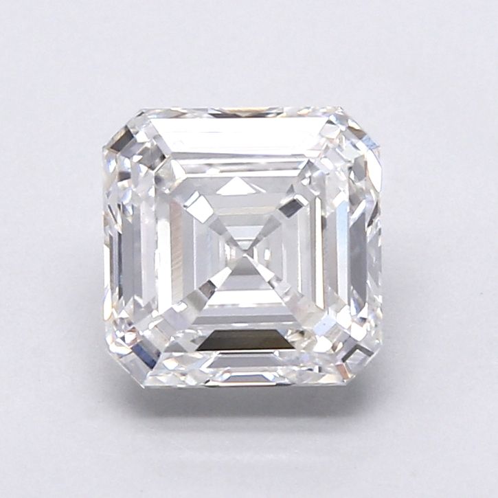 2.14 ct lab-grown Asscher Diamond