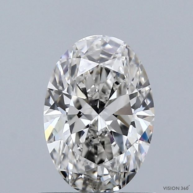 1.02 ct. oval Lab Grown Diamond front image